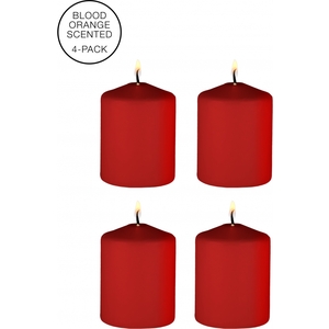 Tease Candles – Sinful Smell – 4 Pieces – Rojo