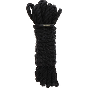Taboom Cuerda DE Bondage 5 Metros 7 Mm – Negro