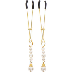 Taboom Pinzas Con Perlas – Dorado