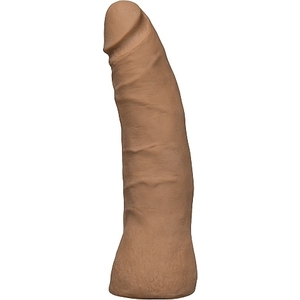 Pene Realistico Delgado Ur3 17.5 Cm Marrón