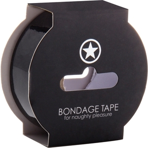 Cinta Para Bondage Negra No Pegagosa