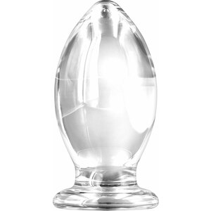 Bishop Glass Buttplug Transparente