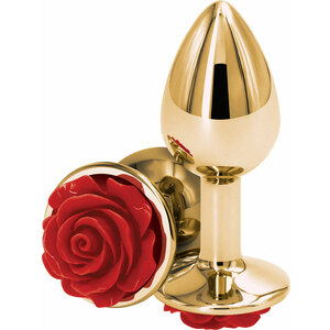 Rose Buttplug Small – Rojo
