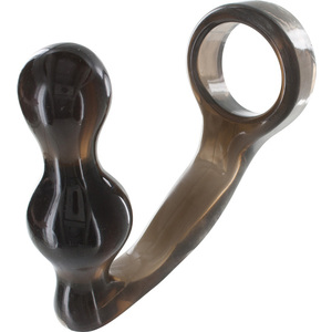 Manpower Plug Con Anillo Para El Pene Gris