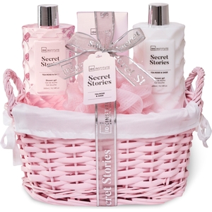 Set Cesta Cosmética Secret Stories  4 Piezas