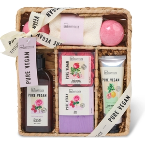 Set Cesta Cosmética 100% Vegan 6pzs+toalla