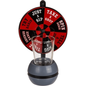 Juego Wheel Of Shots Para Beber Vasito+rueda DE LA Suerte
