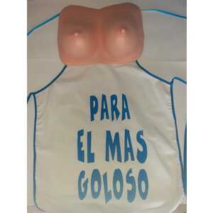 Delantal Teta Hombre Goloso