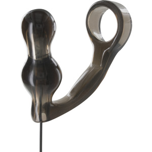 Manpower Plug Con Anillo Para El Pene Y Mando Transparente