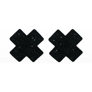 Nipple X Covers – Negro