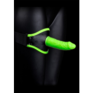 Ouch! – Arnés Con Strap-on Para Muslo – Glow IN the Dark