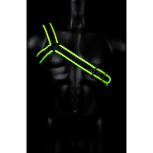 Ouch! – Arnés DE Gladiador – Glow IN the Dark