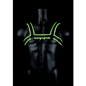 Ouch! – Arnés Para El Pecho  – Glow IN the Dark