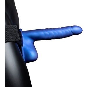 Ouch-correa Hueca Con Testículos – 8 / 21 Cm-azul