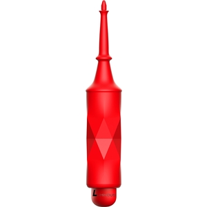 Circe – Bala Luminosa – Abs Bullet with Silicone Sleeve – 10-velocidades – Rojo
