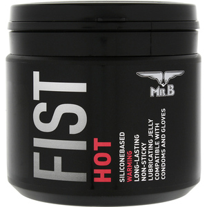 Mister B Fist Lubricante Silicona Efecto Calor 500 Ml