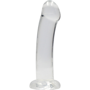 Realrock – Dildo Para Uso Anal Y Uso Vaginal – 6.7/ 17 Cm – Transparente
