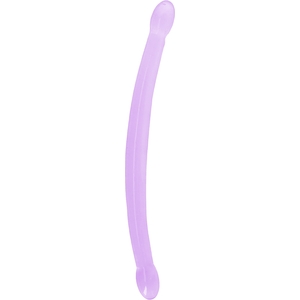 Realrock – Dildo Doble – 17/ 42 Cm – Morado
