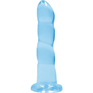 Realrock – Dildo Efecto Gelatina – 7/ 17 Cm – Blue