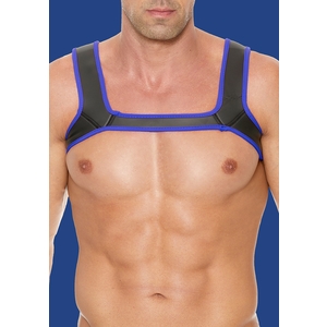 Ouch Puppy Play – Arnés DE Neopreno – Azul