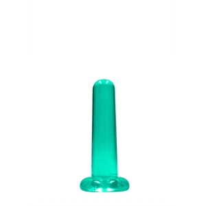 Realrock – Non Realistic Dildo with Suction Cup – 5.3/ 13.5 Cm – Turquesa
