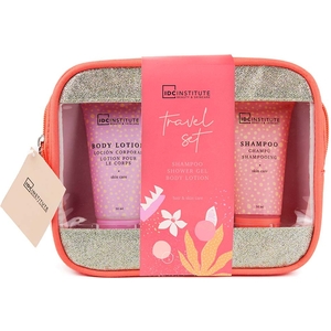 Neceser Con Set Cosmética DE Viaje DE 3 Piezas