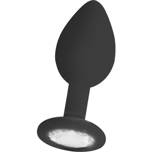 Regular Plug Diamante Negro