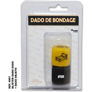 Blister DE 2 Dado Sado DE 3 Mm X 3 Mm + Dado DE Objeto
