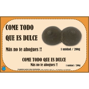 Caja Chocolate Teta 200 Gr. Xxl