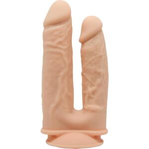 Real Love Dual Density – Pene Doble En Color Carne