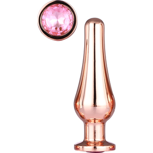 Gleaming Love Rose Gold Pleasure Plug M