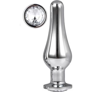 Gleaming Love Silver Pleasure Plug L