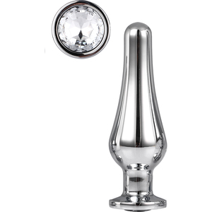 Gleaming Love Silver Pleasure Plug M