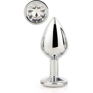 Gleaming Love Silver Plug Medium