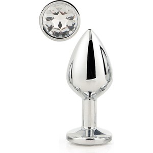 Gleaming Love Silver Plug Small