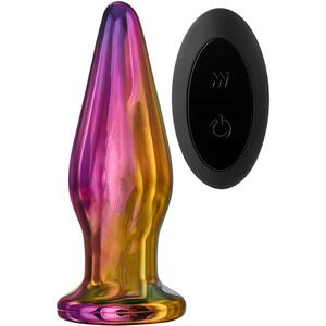 Glamour Glass Remote Vibe Tapered Plug