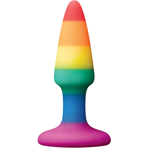 Colourful Love Rainbow Anal Plug Mini