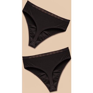 Pack DE 2 Tangas Menstruales DE Algodón Flujo Ligero. Chantell