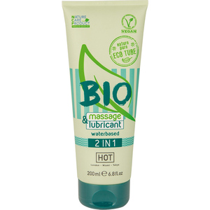 Hot Bio Massage & Lubricant 2in1 200 Ml