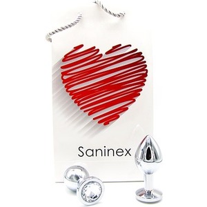 Saninex Plug Metal Intense Orgasmic Diamond
