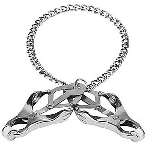 Clover Nipple Clamp with Chain
