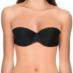 Invisible Bra Strapless Clásico Autoadhesivo – Color Negro