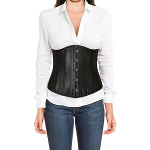 Corset Damask Negro