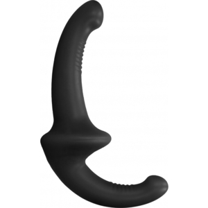 Dildo Con Arnés Sin Sujección Silicona – Negro