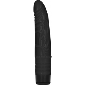 Gc Pene Vibrador Realístico 19.5cm – Negro