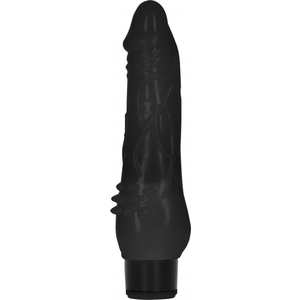 Gc Pene Vibrador Grueso Realístico 20cm – Negro