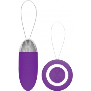 Luca Huevo Vibrador Control Remoto Morado