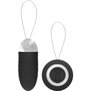 Ethan Huevo Vibrador Control Remoto Negro