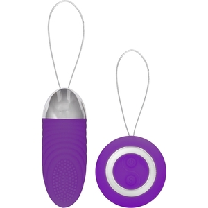 Ethan Huevo Vibrador Control Remoto Morado