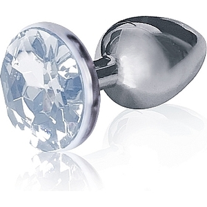 Plug Acero Inox Con Perla Redonda – Diamante